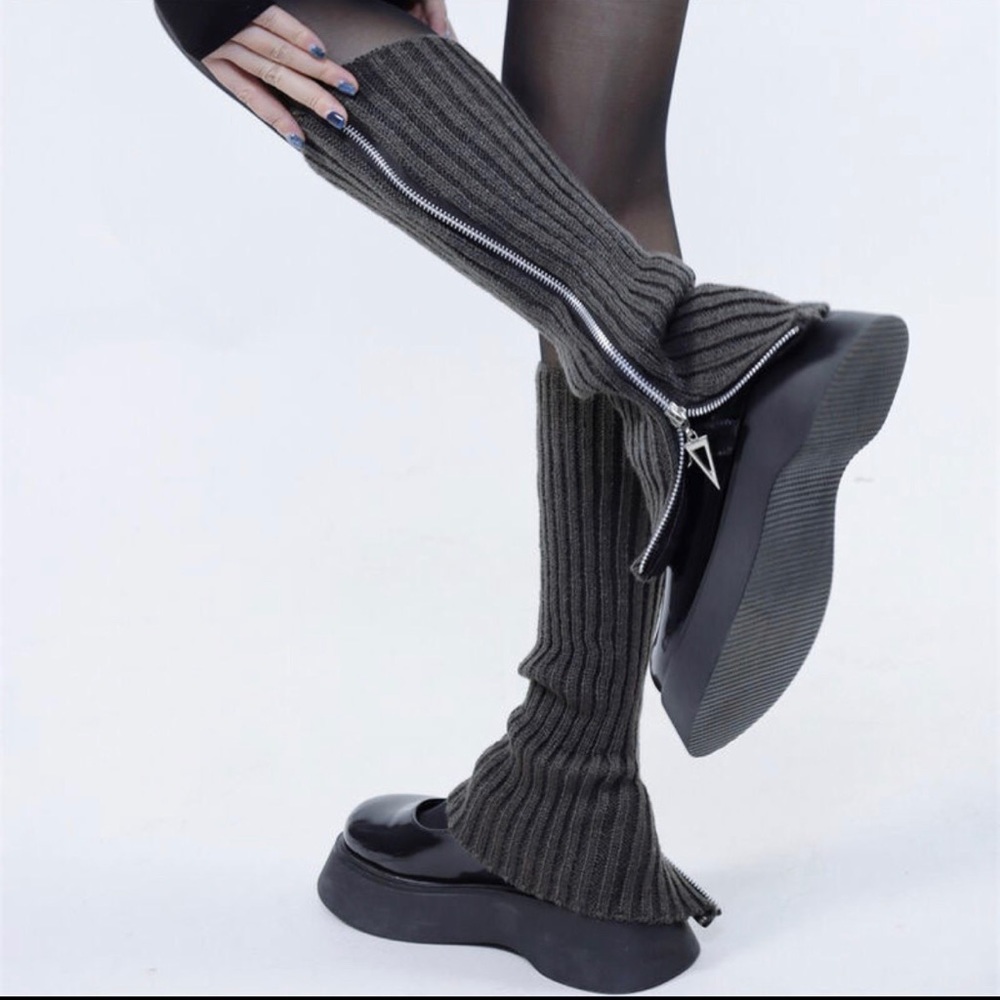 Very Y2K style socks with chains.